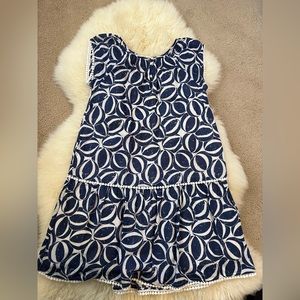 Crewcuts, JC Crew - Blue and White Beach Dress
